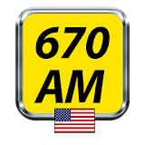 670 am chicago am radio tuner free icon