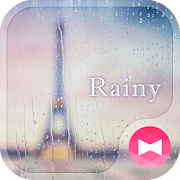 Paris wallpaper Rainy Theme