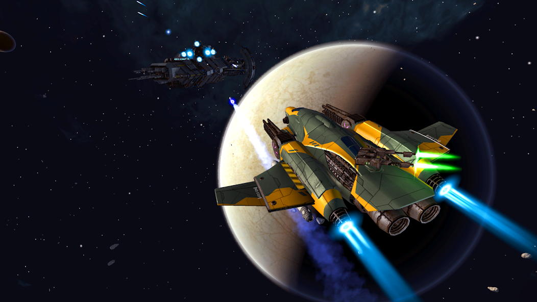 Space Commander: War and Trade 1.6.2 APK + Mod (Unlimited money) untuk android