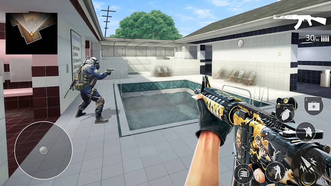 Anti Terrorist Shooting Games Mod