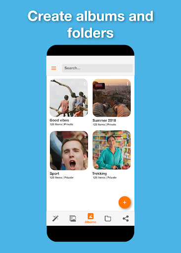 Orange Cloud Screen 2