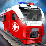 Ambulance Driving Game: Patient Delivery Train Sim icon