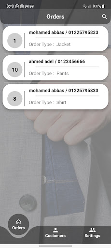 Android application TonSuit screenshort