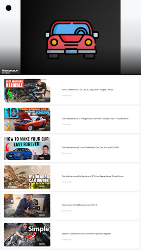 Car Repairs Screen 3