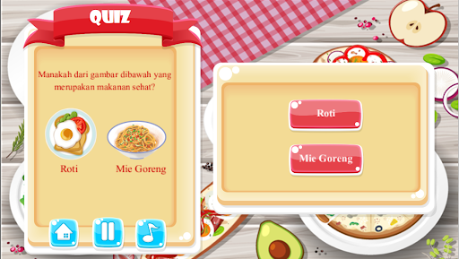 Android application foodhealth screenshort
