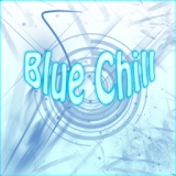 Blue Chill Go Sms Theme icon