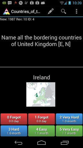 Android application AnyMemo: Flash Card Study screenshort
