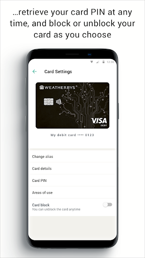Weatherbys Card Screen 3