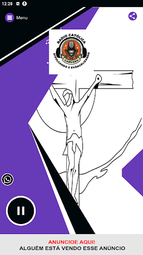 Android application Rádio Católica Caruaru screenshort