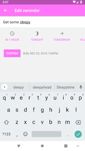 Tiiight: Offline Reminders & N Screen 2
