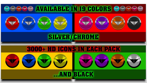 Android application Green Icon Pack screenshort