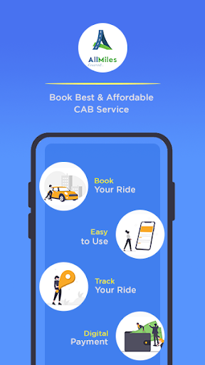 Android application ALLMILES screenshort