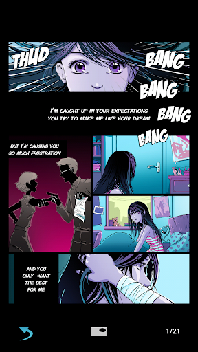 Anna Blue - Comic Reader Screenshot 2 - AppWisp.com