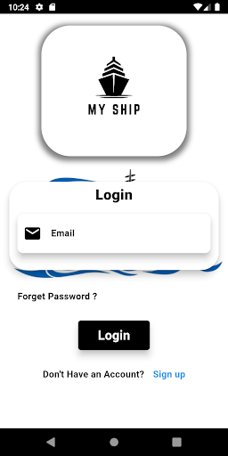 Android application My Ship screenshort