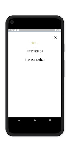 Android application OliveTV screenshort