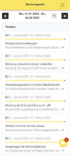Maiß Schulleitungs-App Screen 2