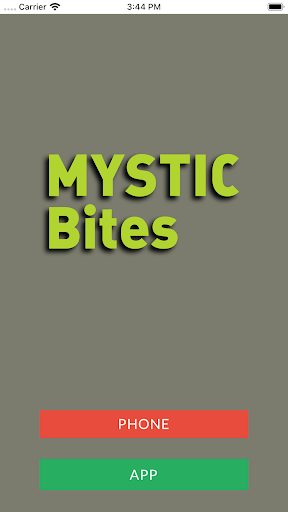 Android application Mystic Bites TS20 screenshort