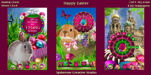Android application Happy Easter theme screenshort