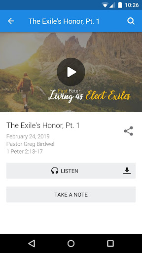 Providence Bible Fellowship Screen 3