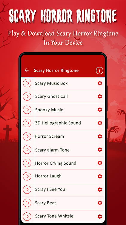 Scary Horror Ringtones - 1.1 - (Android)