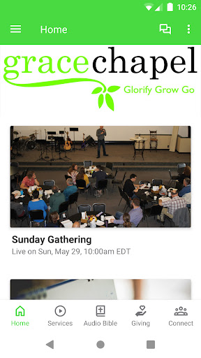 Android application Grace Chapel Lockport screenshort