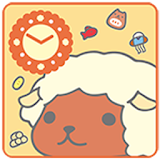KAPIBARA-SAN Clock Widget09 icon