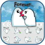 Cover Image of Download White Dove Emoji Stickers 1.0 APK