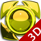Next Launcher Theme g. yellow icon