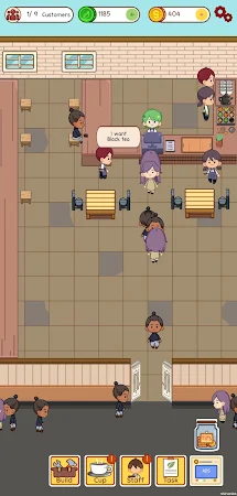 Game screenshot Tea Time Cafe - Idle Sim apk download