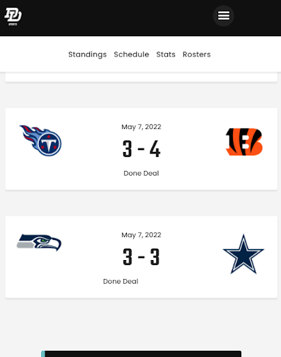 DoneDealSports Screen 2