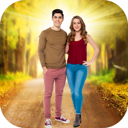 Nature Photo Frames & Text, St logo