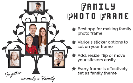 Android application Family Photo Frame - Multi Pho screenshort