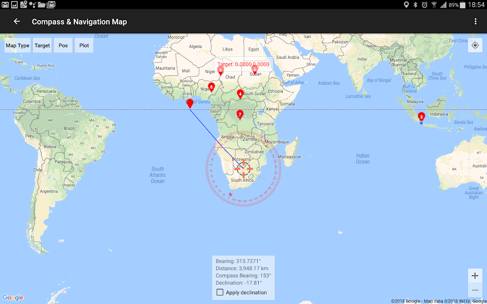 Captura de Pantalla 16 UTM Geo Map android