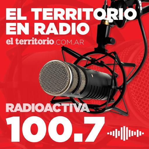 Radioactiva 100.7 logo