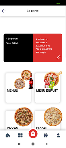 Andiamo Pizza Screen 2