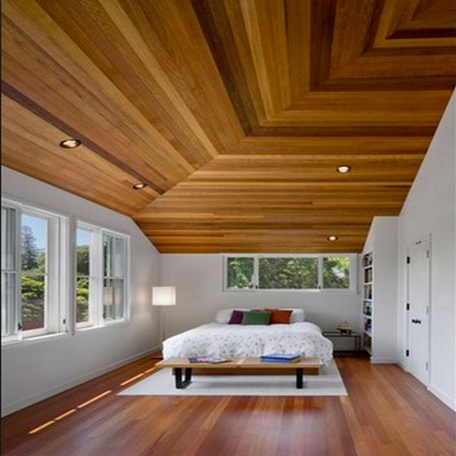 Android application Attractive Wooden Ceiling Desi screenshort