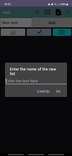 List Screen 2