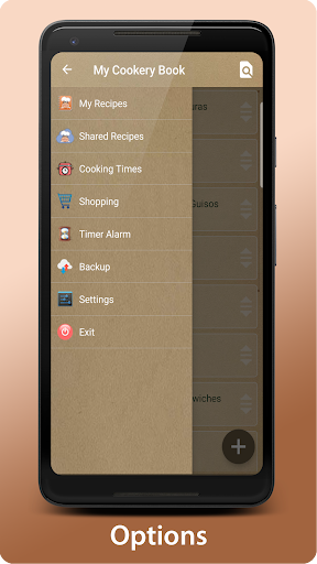 Android application My Cookery Book screenshort