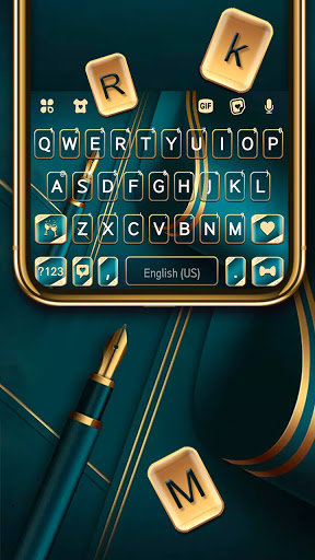 Luxury Business Keyboard Backg Screen 2