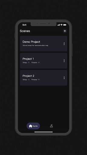 Android application Godox Light screenshort