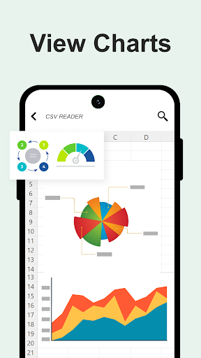 CSV Reader - CSV Viewer Screen 3