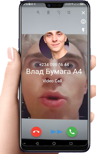Vlad Bumaga A4 Video Fake Call