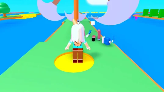 Obby Parkour games: lava mod