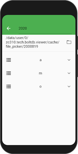 BoltDB Viewer Screen 2