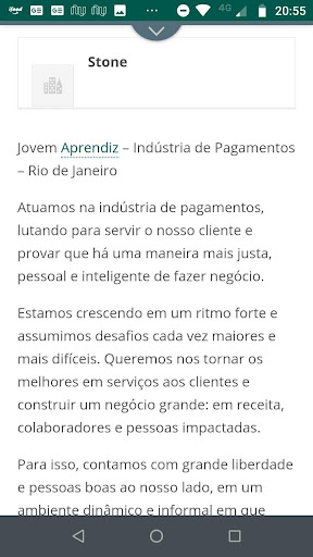 Rio vagas de empregos Rj Screen 3