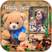 HD Teddy Bear GIF Photo Frame Editor 2021