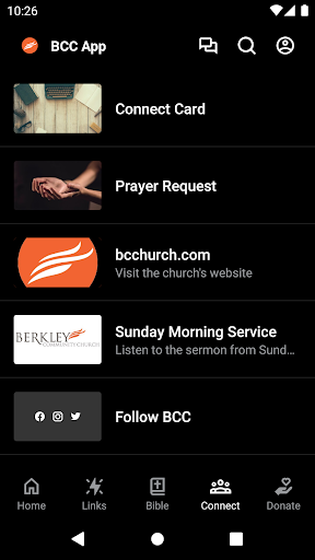 Berkley Community Church Screen 3