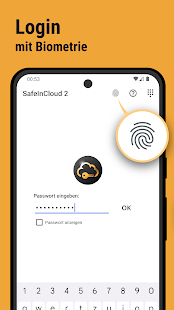 Passwort Manager SafeInCloud 2 Screenshot