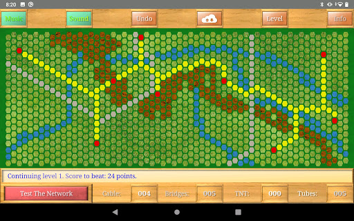 Android application Phone Company - Graph Theory screenshort