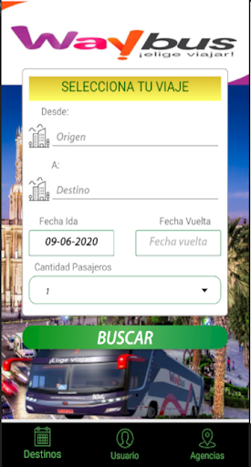 WayBus Movil Screen 2